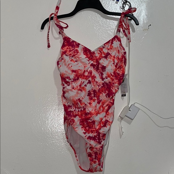 Time and Tru Other - Women’s Tie-Dye One Piece Swimsuit